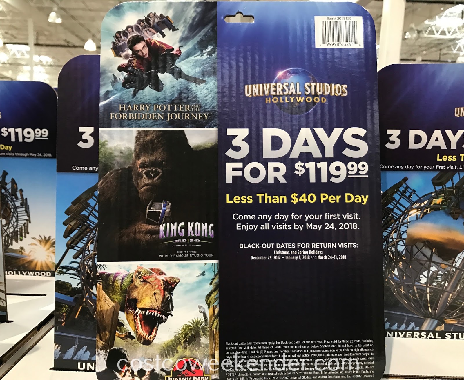 Web universal studios hollywood tickets include: Universal Studios Hollywood 3 Day Ticket Costco Weekender