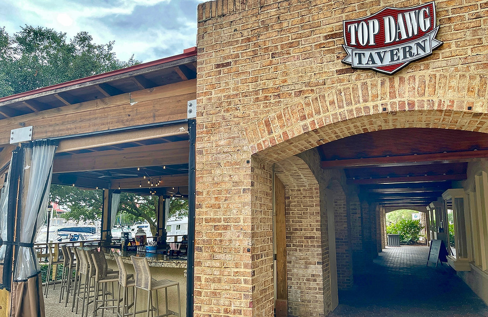 Web shelter cove harbour proves to be an island landmark full of tradition. Top Dawg Tavern Opens at Shelter Cove Harbour & Marina