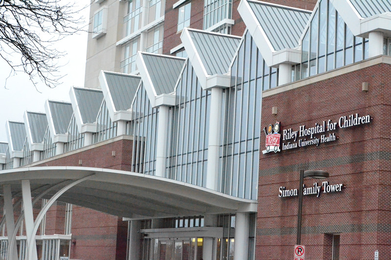 Parents/guardians with children who are inpatient at riley at iu health, maternity tower patients and support partners, and hospital visitors may park in the simon family tower garage, located on riley hospital drive just south of 10th street. Simon Family Tower at Riley Children's Hospital An IPD Success